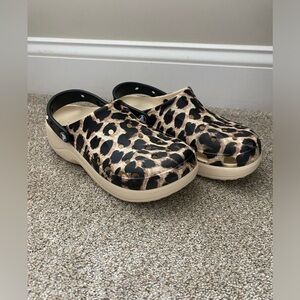 Crocs Women’s Baya Platform Print Clog